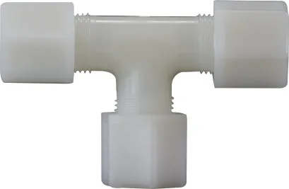 1/2" Polypropylene Compression Tee