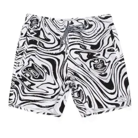 Afends Mens Baywatch - Warp - Swim Shorts
