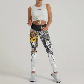 Aztec Warrior Leggings