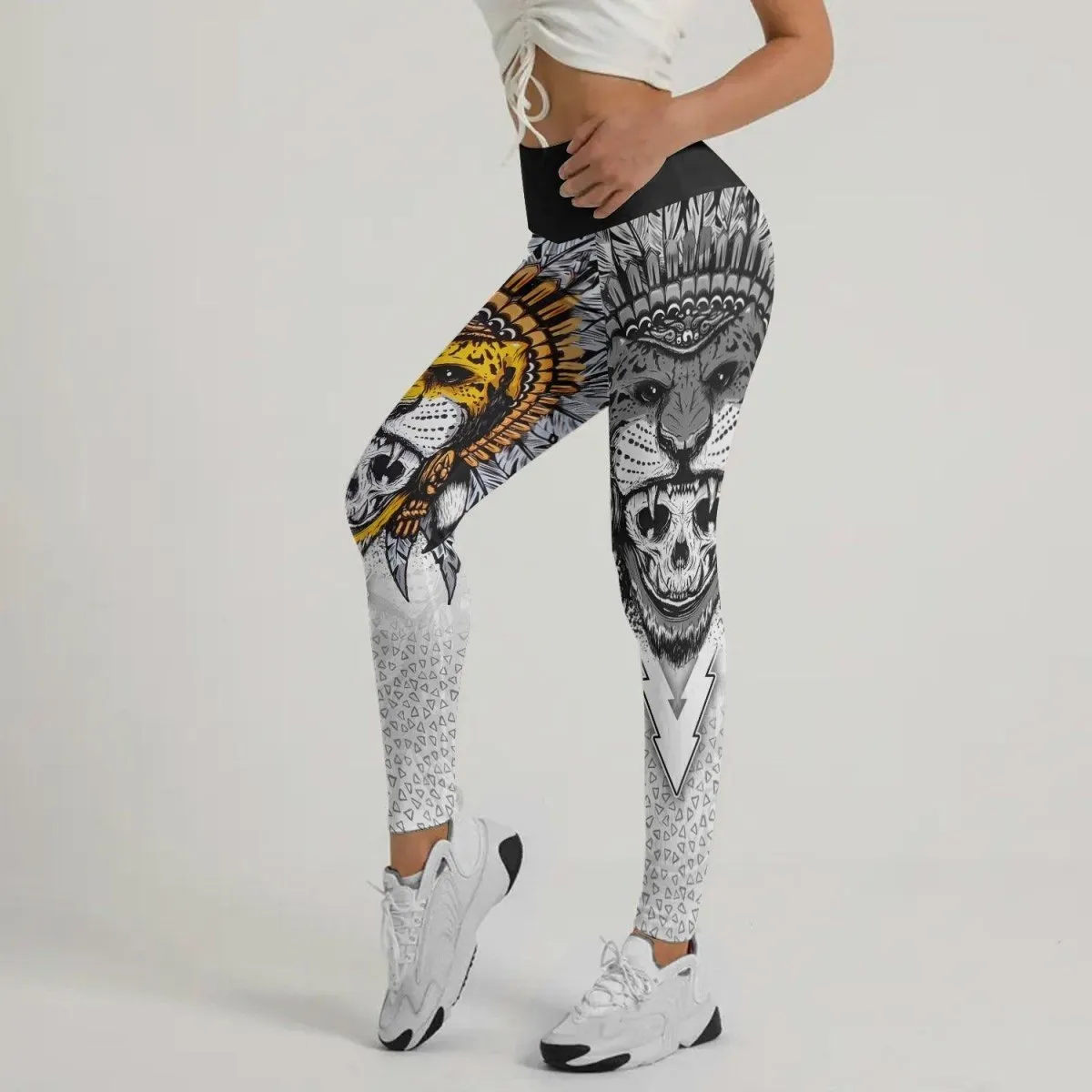 Aztec Warrior Leggings