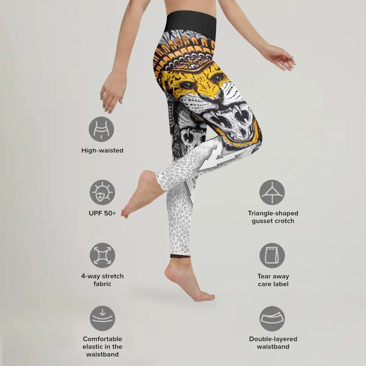 Aztec Warrior Leggings