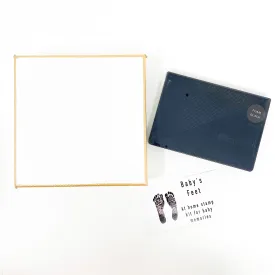 Baby Feet Stamp Kit: White