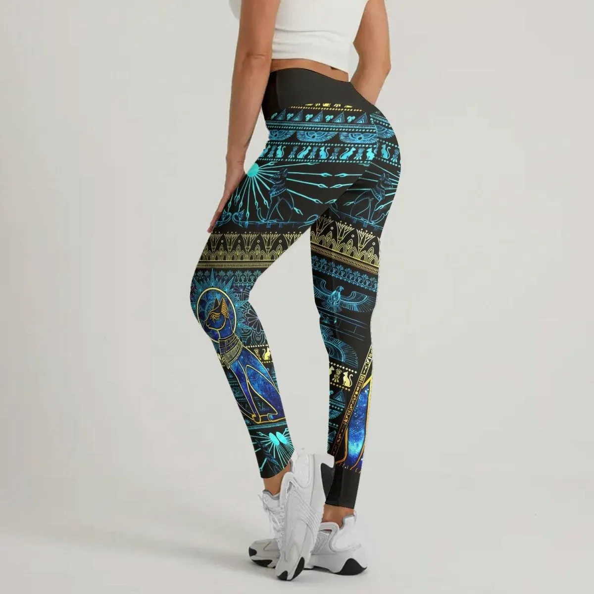 Bastet Galaxy Leggings