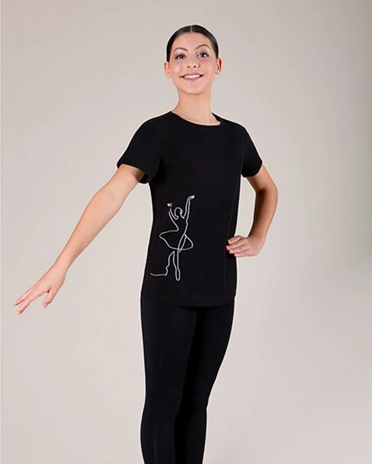 CLEARANCE, Energetiks Parker Tee - Child & Adults, BLACK