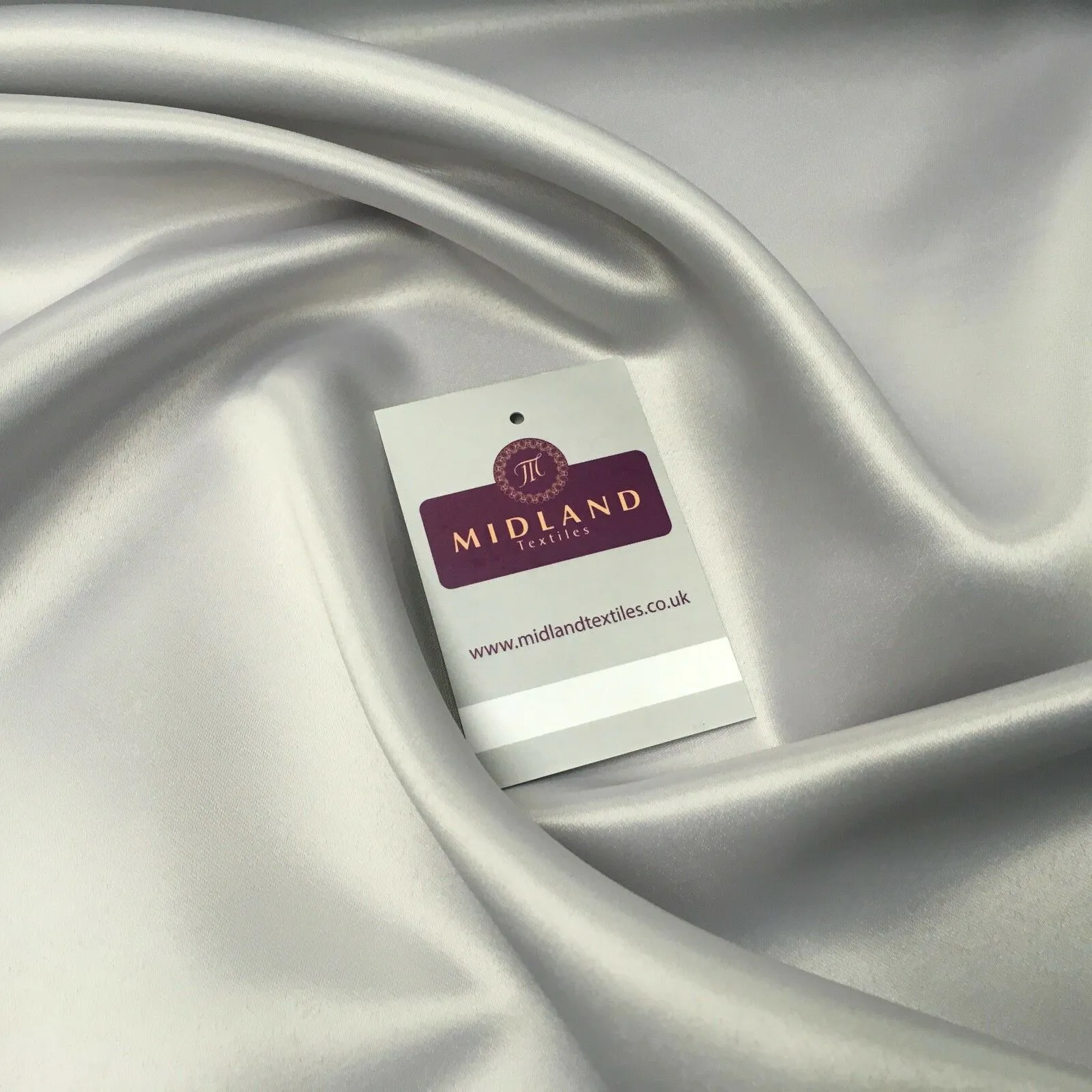 Duchess Bridal Matt satin Dress Fabric 100% Polyester 58" Wide M265
