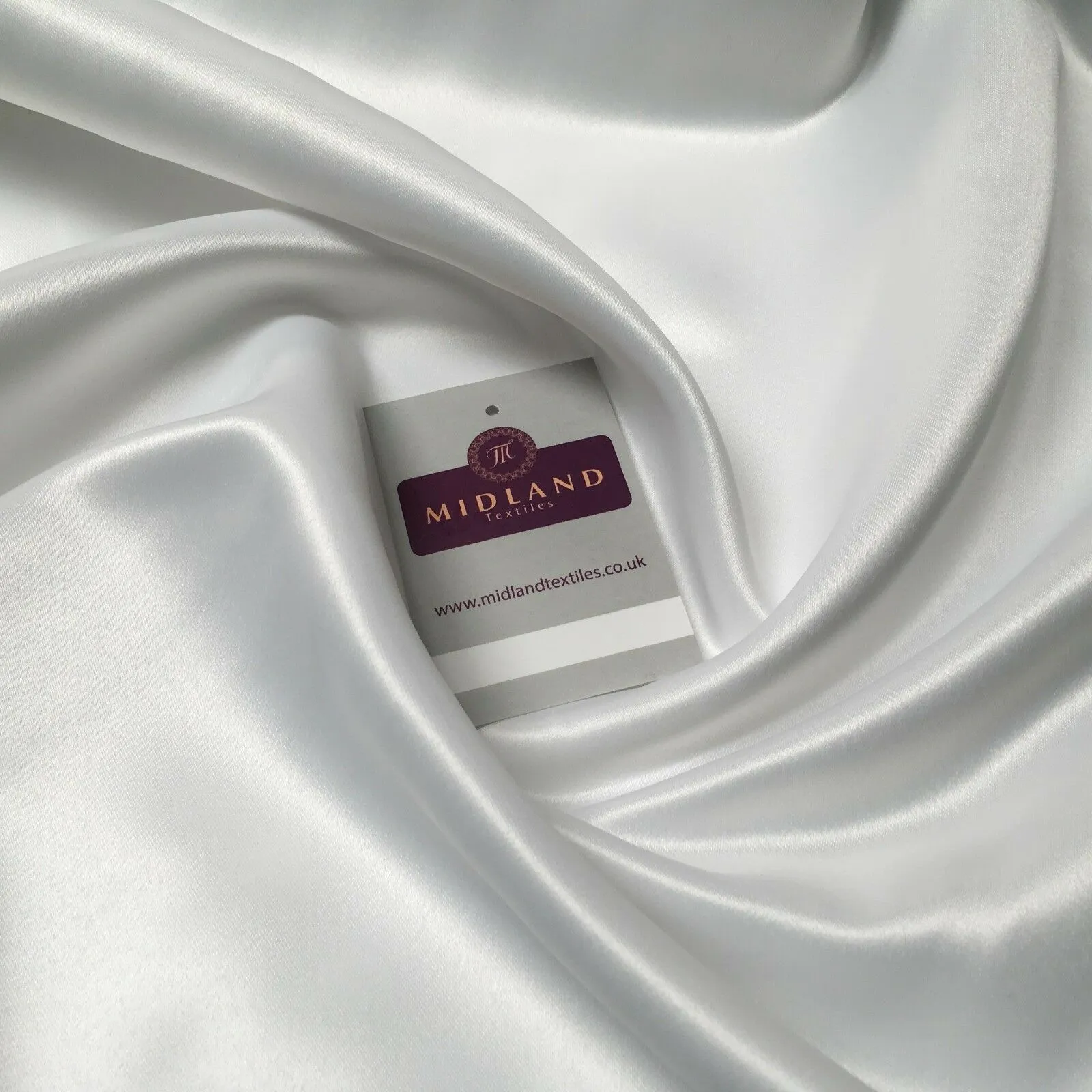 Duchess Bridal Matt satin Dress Fabric 100% Polyester 58" Wide M265