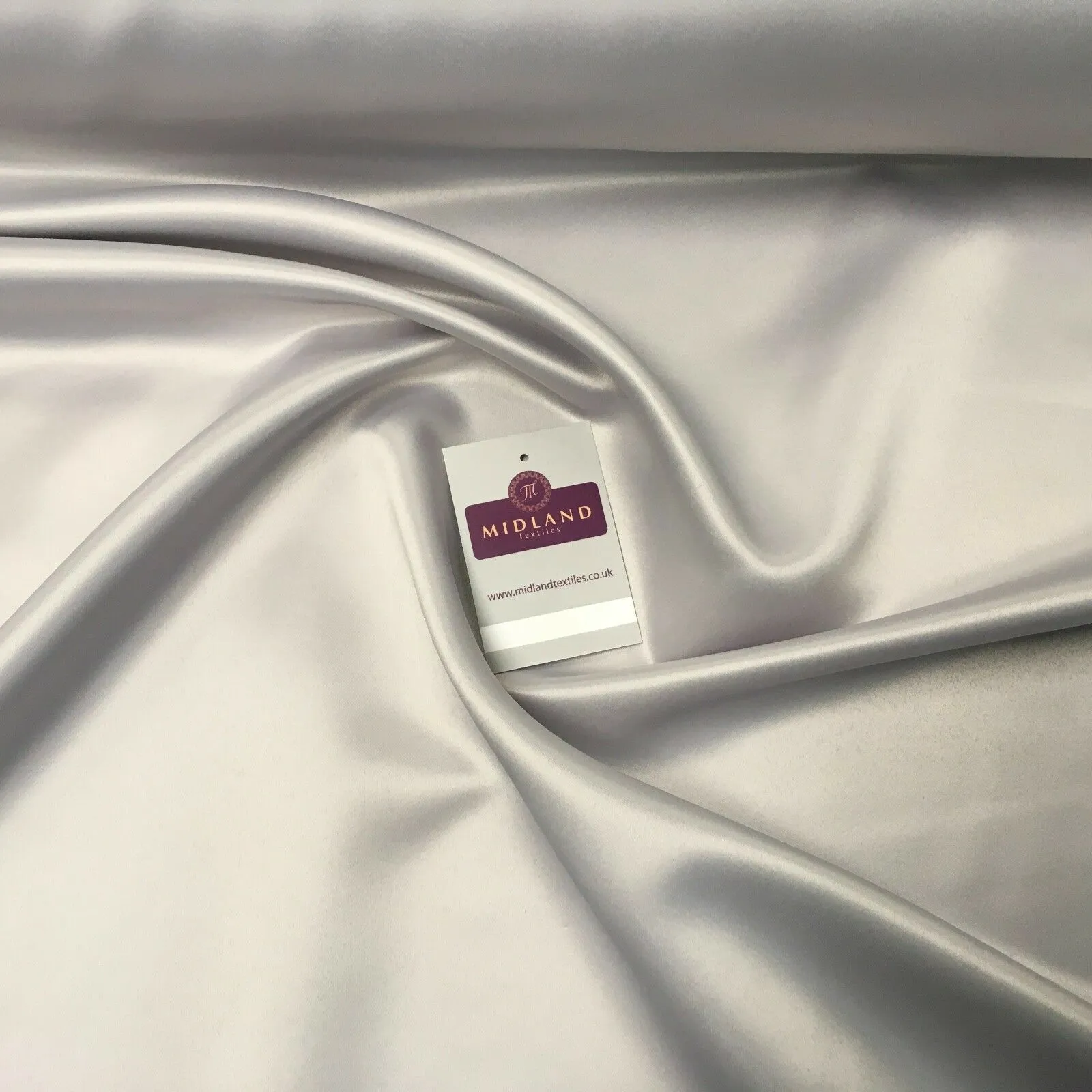 Duchess Bridal Matt satin Dress Fabric 100% Polyester 58" Wide M265
