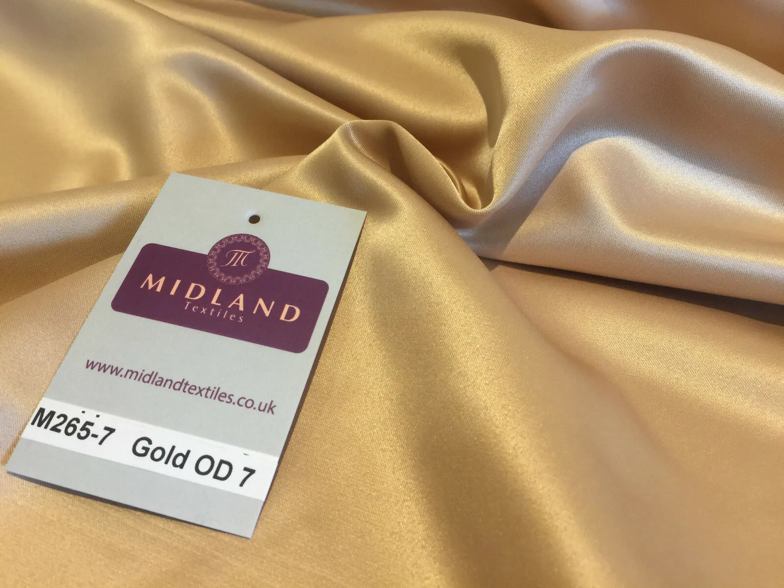 Duchess Bridal Matt satin Dress Fabric 100% Polyester 58" Wide M265