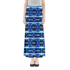 Force of Nature Winter Night Full Length Maxi Skirt