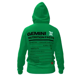 Gemini Nutrition Zip Hoodie