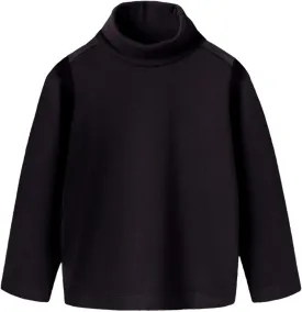 Girls Turtleneck Long Sleeve Shirt, Boys Girls Cotton Pullover Turtle Neck Top, Base Layer Tees