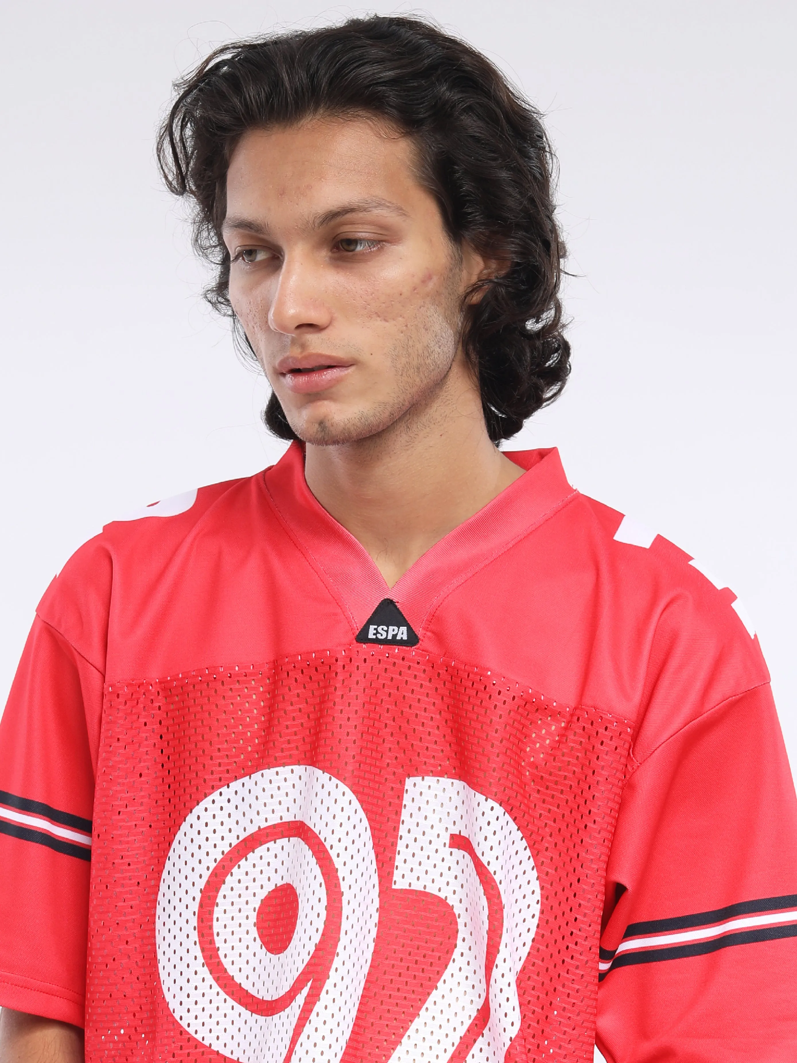 Griselda -  Baseball Printed Tshirt- Red