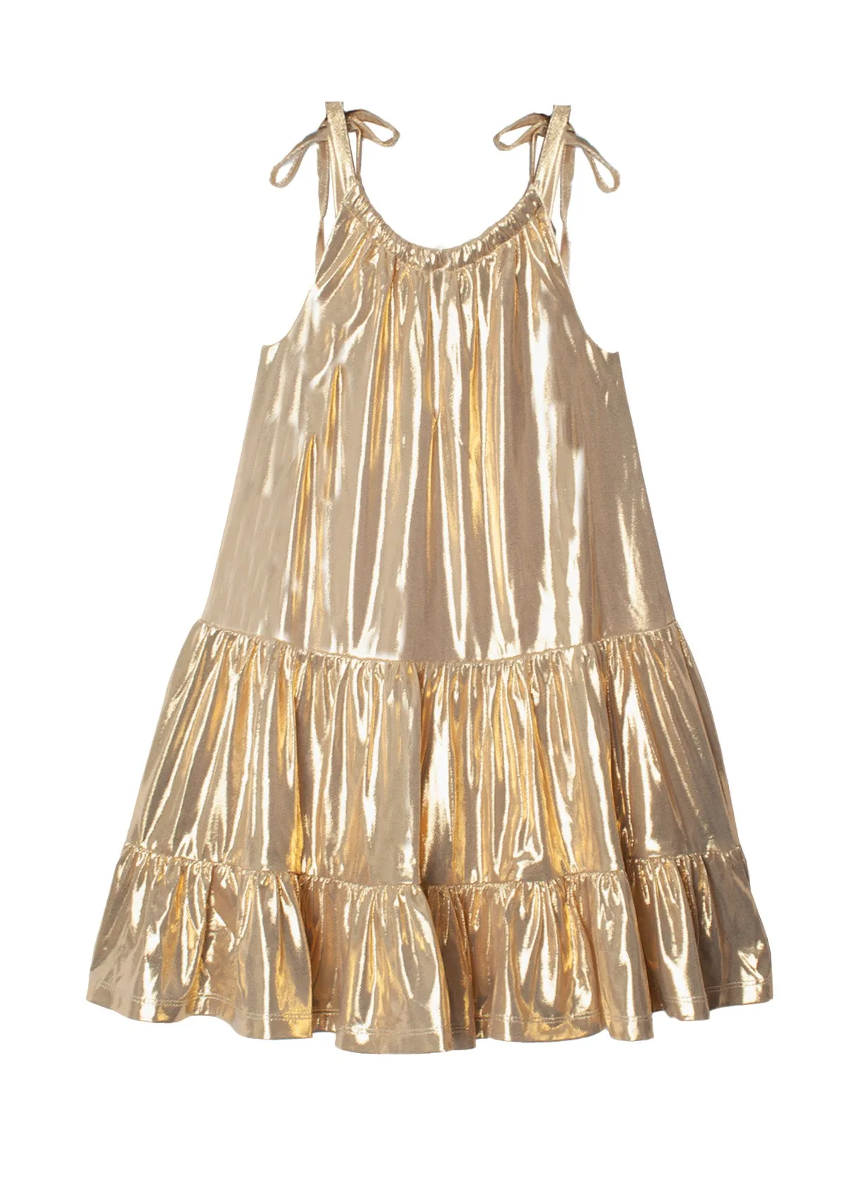 Isobella & Chloe Shine Bright Dress | Gold