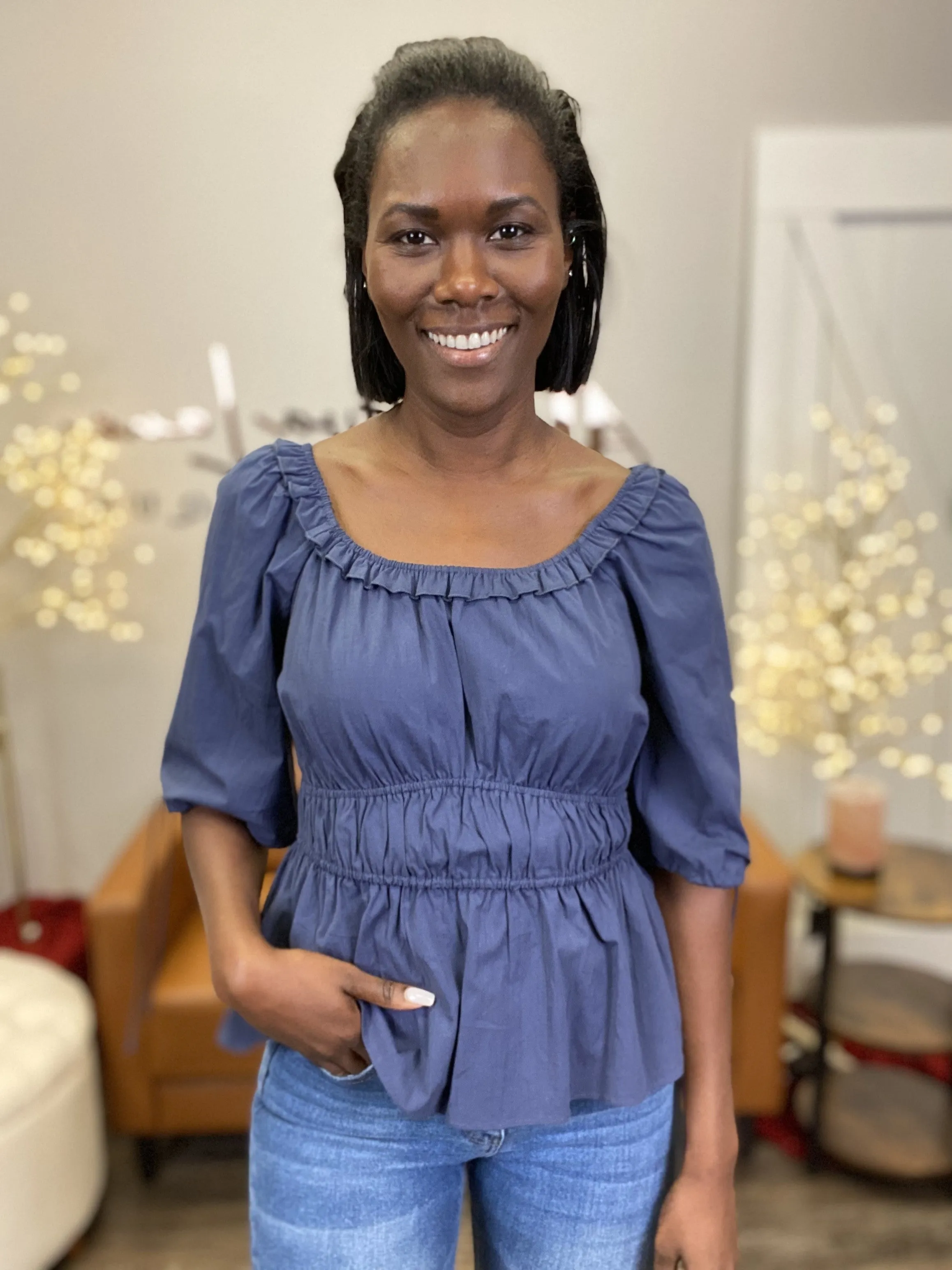 Juliet Peasant Top
