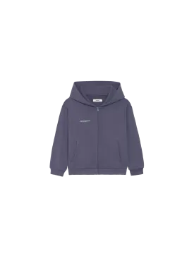 Kids' 365 Zipped Hoodie—slate blue