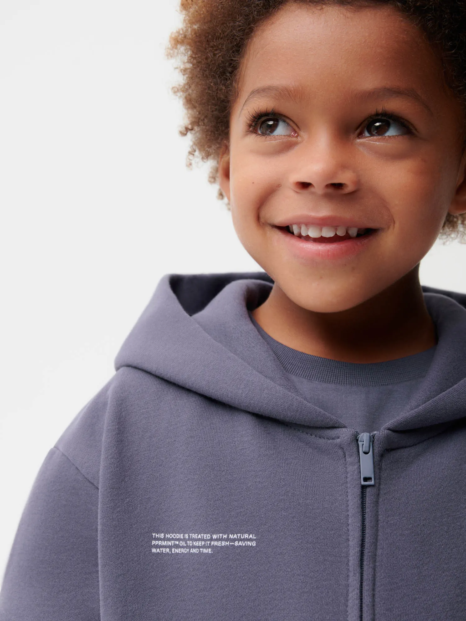 Kids' 365 Zipped Hoodie—slate blue