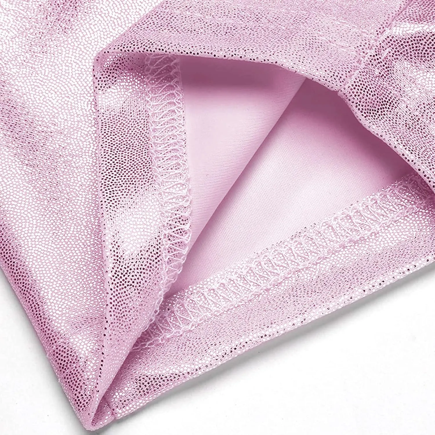 Kids Girls Dance Pants Gymnastic Shiny Metallic Dance Leggings Skinny for Performances Costume