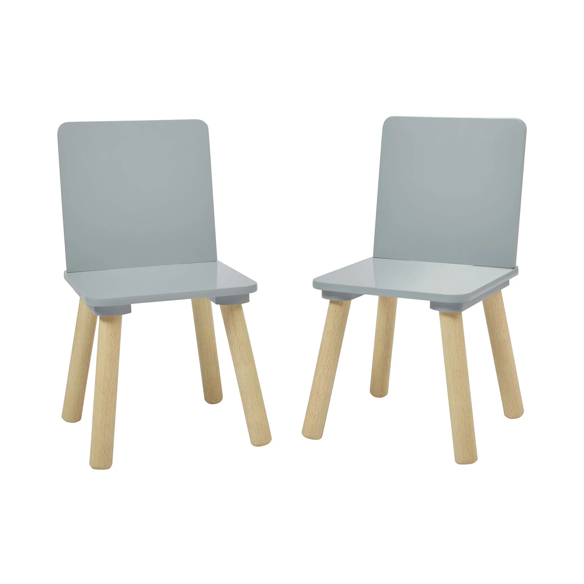 Kids Pinewood Table and Two Chairs Set