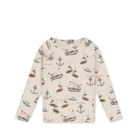Konges Sløjd Aster Swimming T-shirt With long sleeves | Sail Away
