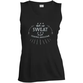 Leaking Awesome Ladies V Neck Dri-Fit