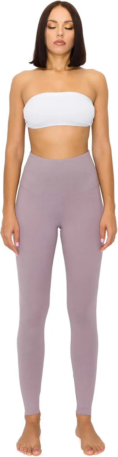 Leggings Depot ActiveFlex High Waist Active Leggings for Women 5 Waistband - Available in Plus Size