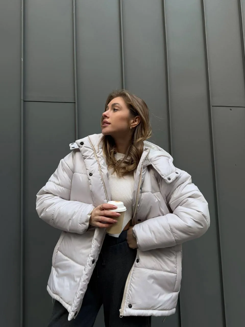 Light grey jacket “Frosty”
