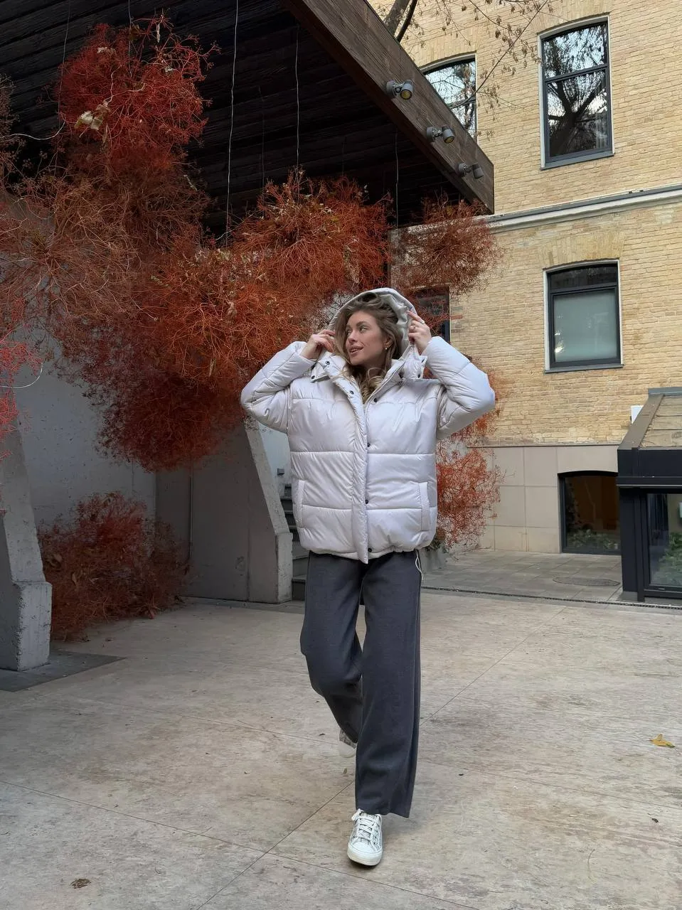 Light grey jacket “Frosty”