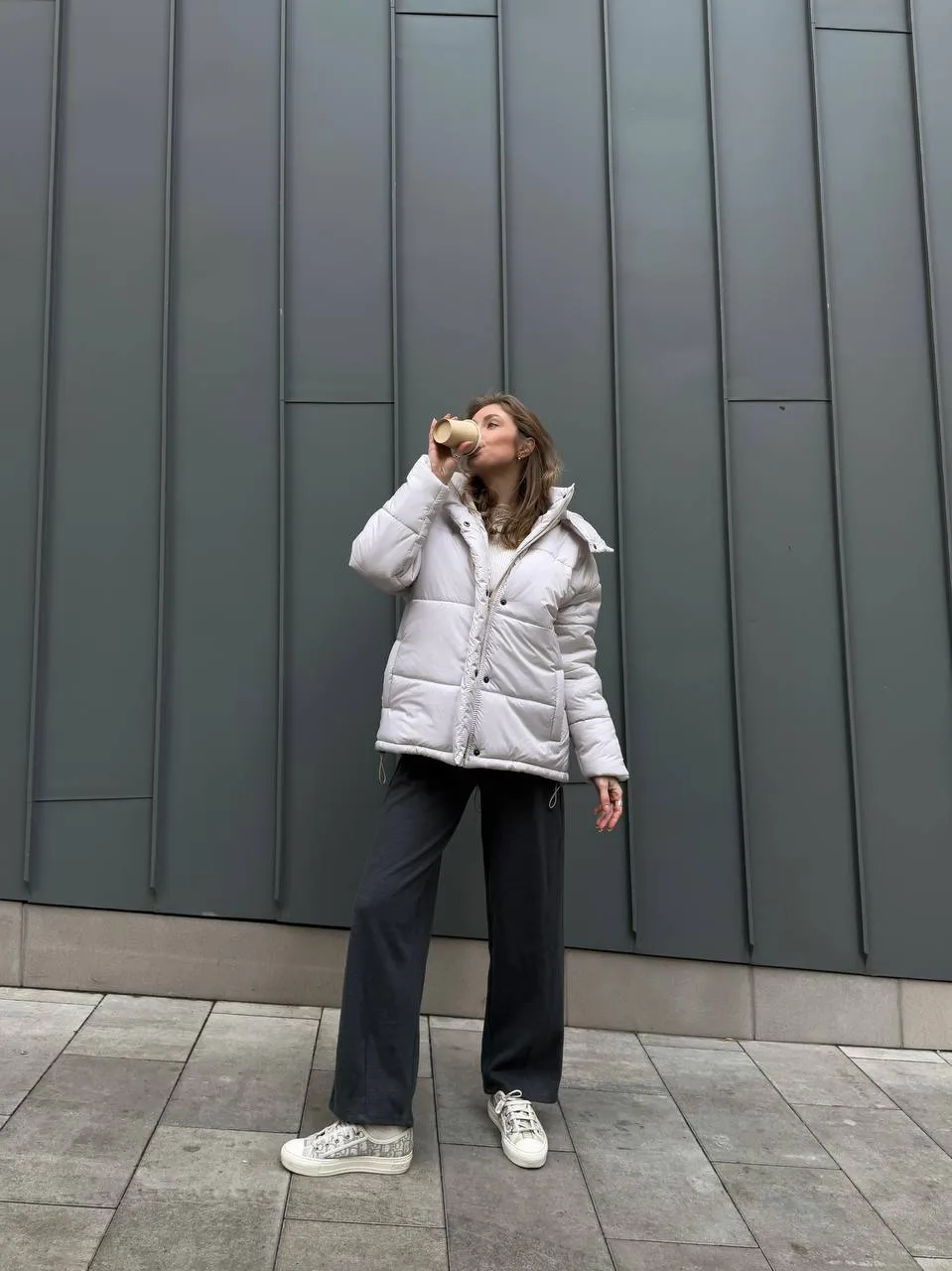 Light grey jacket “Frosty”
