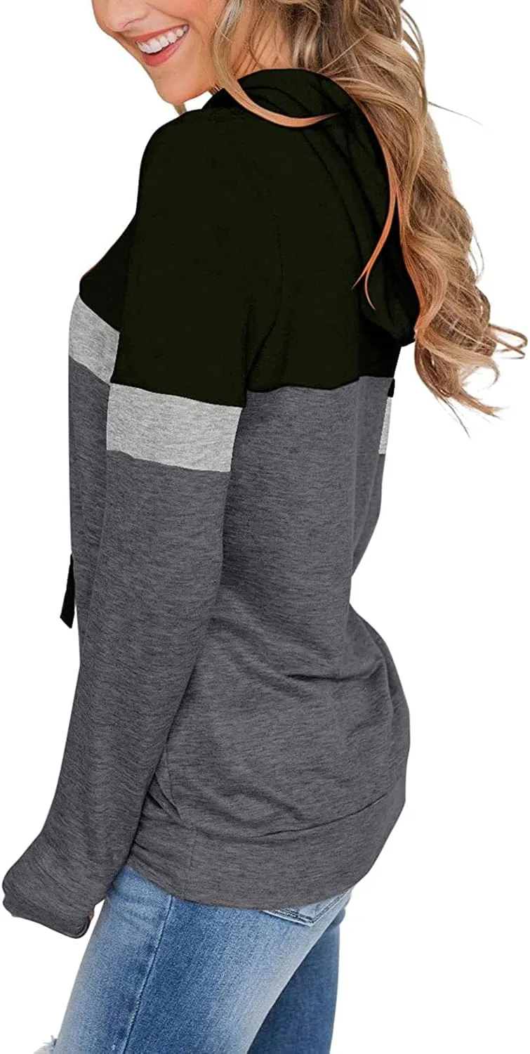 Lylinan Womens Tops Long Sleeve Hoodies Fall Clothes Fashion Sweatshirts Trendy Casual Shirts Tunics