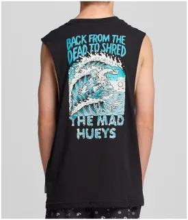 Mad Hueys Back From the Dead Muscle Tee - Black