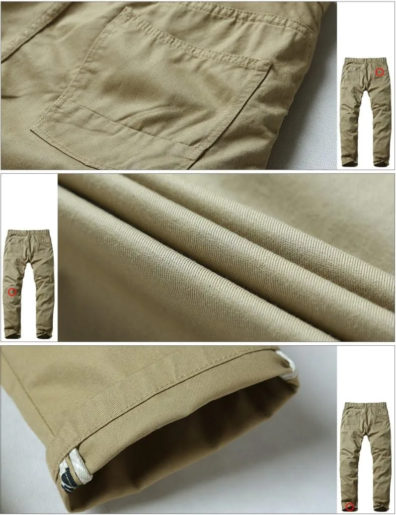 Match Men's Casual Wild Cargo Pants Outdoors Work Wear #6531