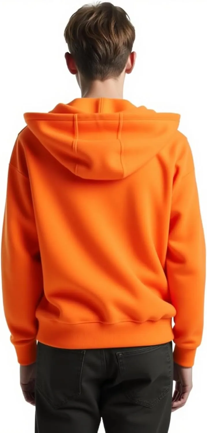 Men's Full Zip Hoodie Fleece Long Sleeve Hooded Sweatshirt Pullover Men Lightweight Athletic Hoodies