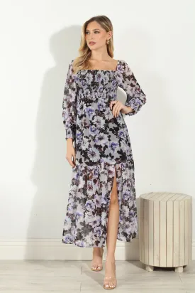 Moira Smocked Peasant Dress