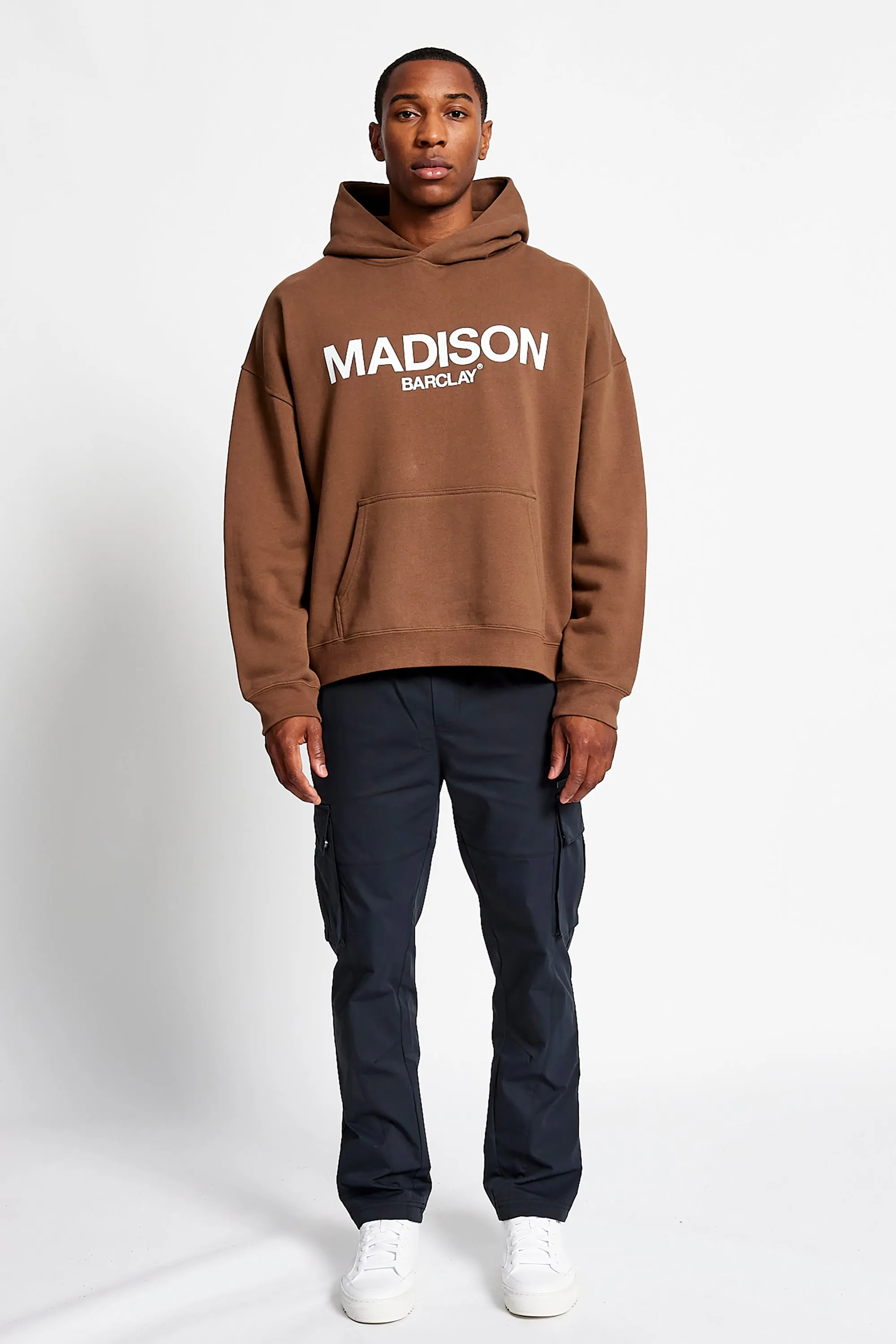 Ocean Av Hoodie - Chocolate