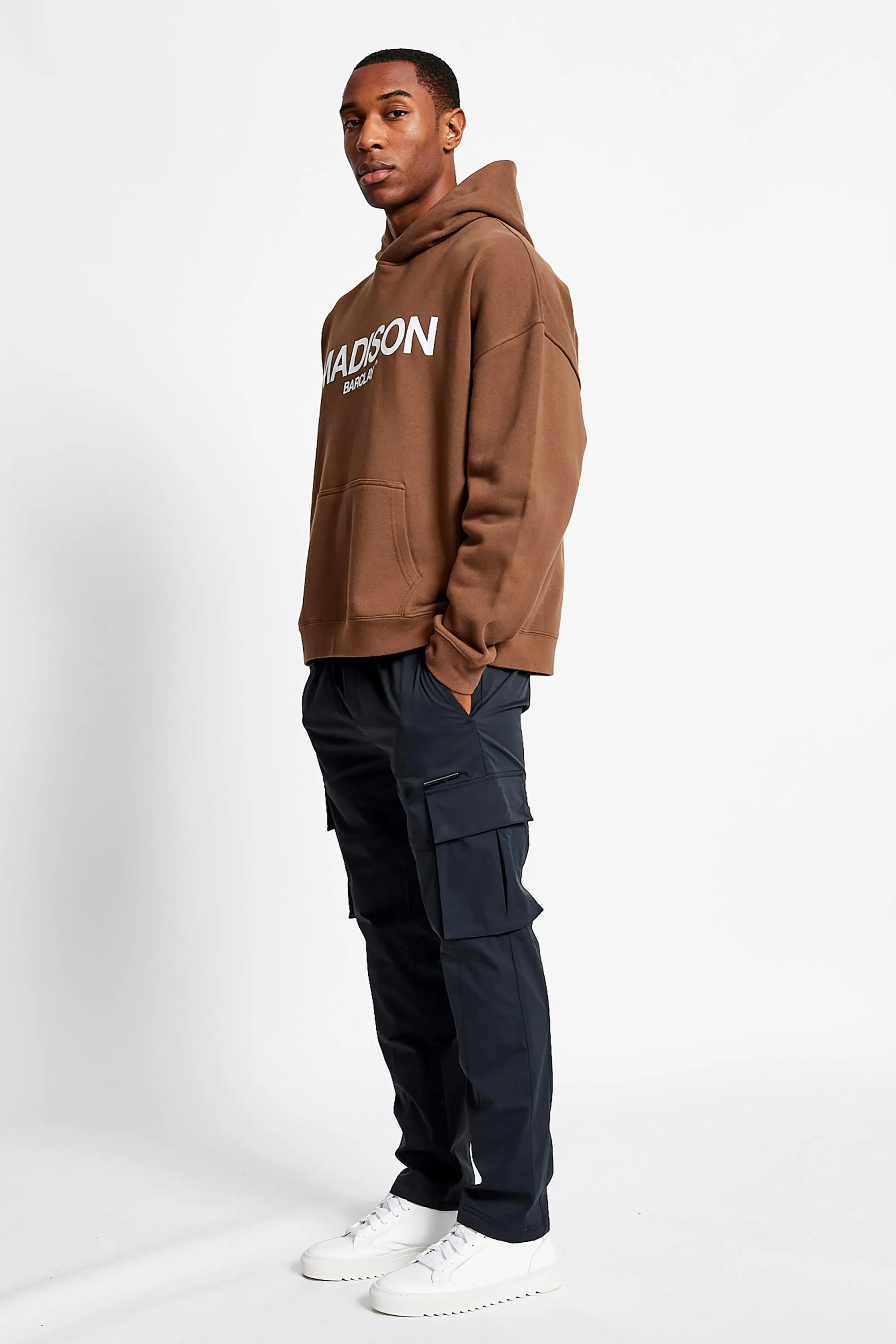 Ocean Av Hoodie - Chocolate