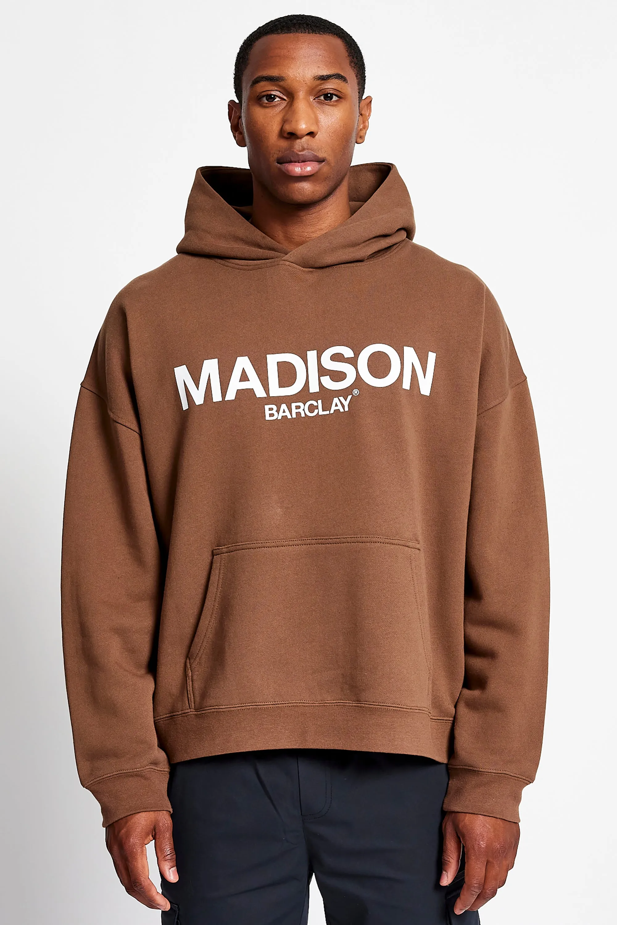 Ocean Av Hoodie - Chocolate