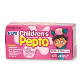 Pepto-Bismol Children's, Chewable Tablets, Bubble