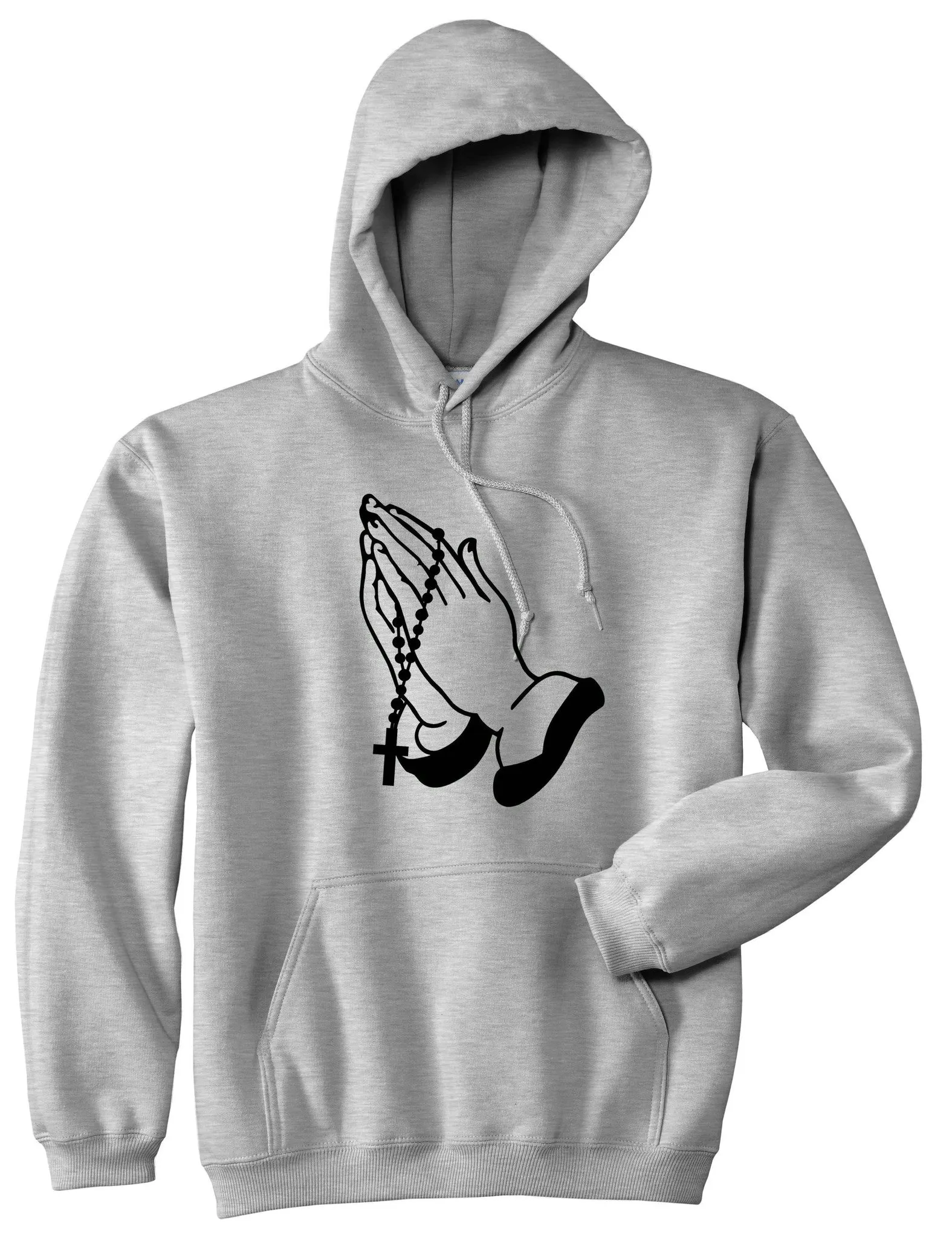 Prayer Hands Praying Rosary Pullover Hoodie Hoody