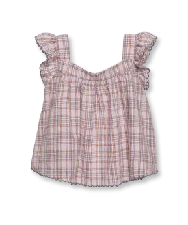 Ruffle Peasant Top