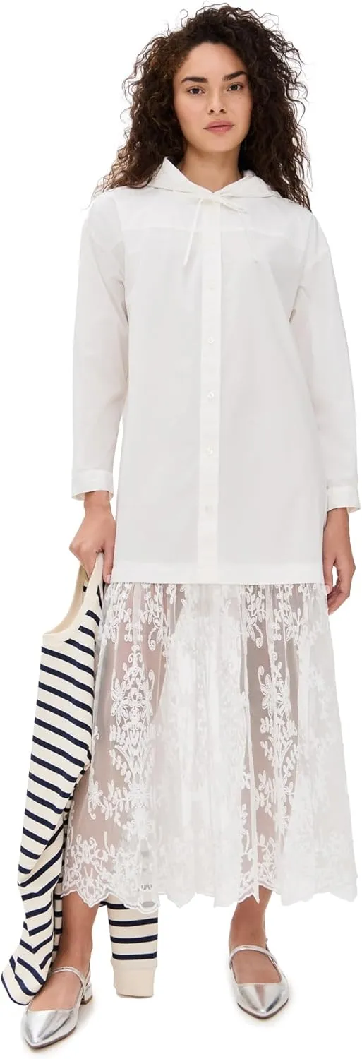 Sea Women's Marja Embroidery Hoodie Dress