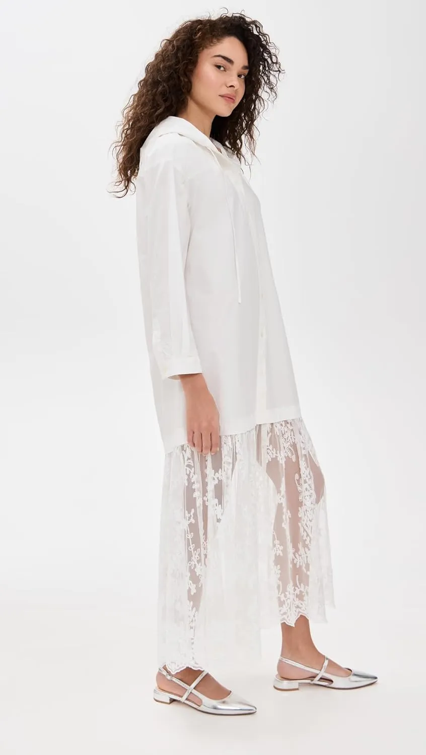 Sea Women's Marja Embroidery Hoodie Dress