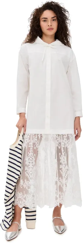 Sea Women's Marja Embroidery Hoodie Dress
