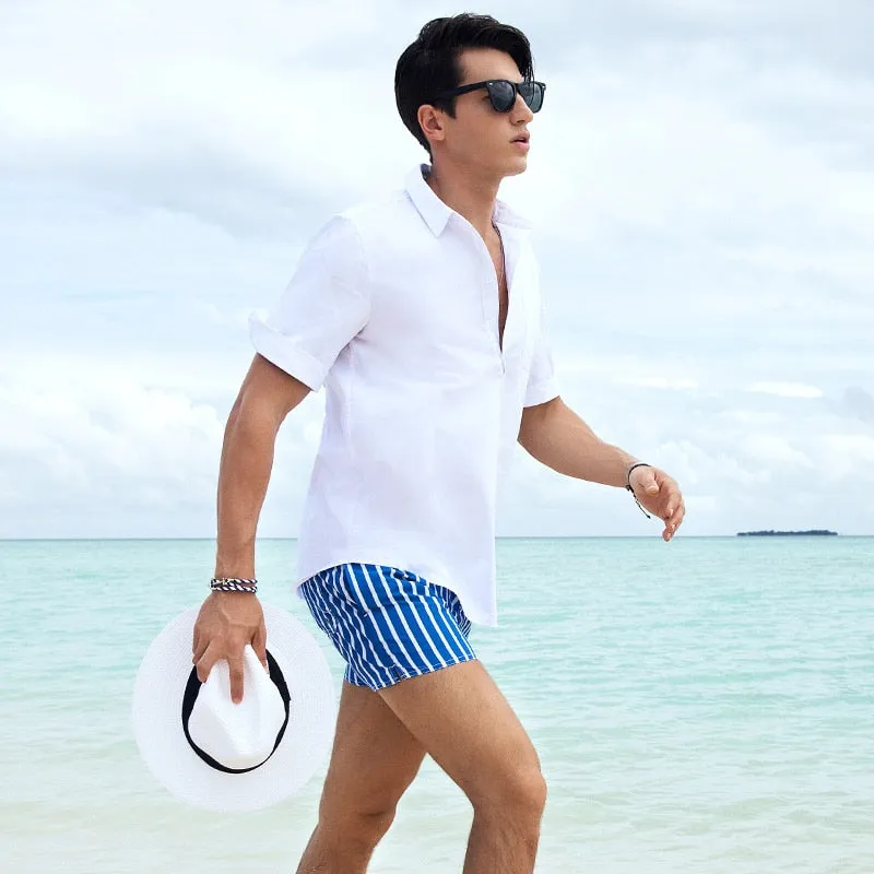 Stripe Beach Shorts
