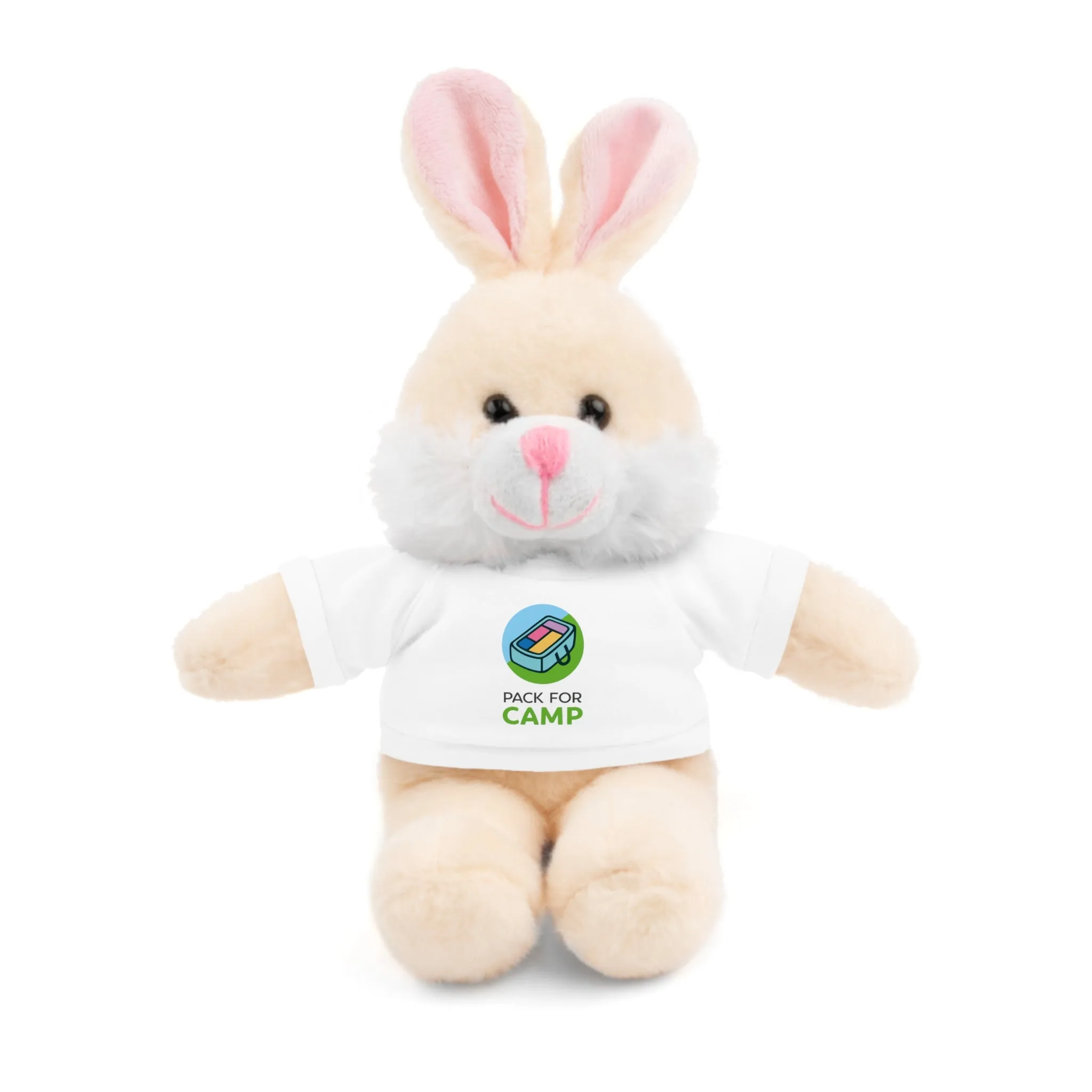 Stuffed Bunny with Logo Tee