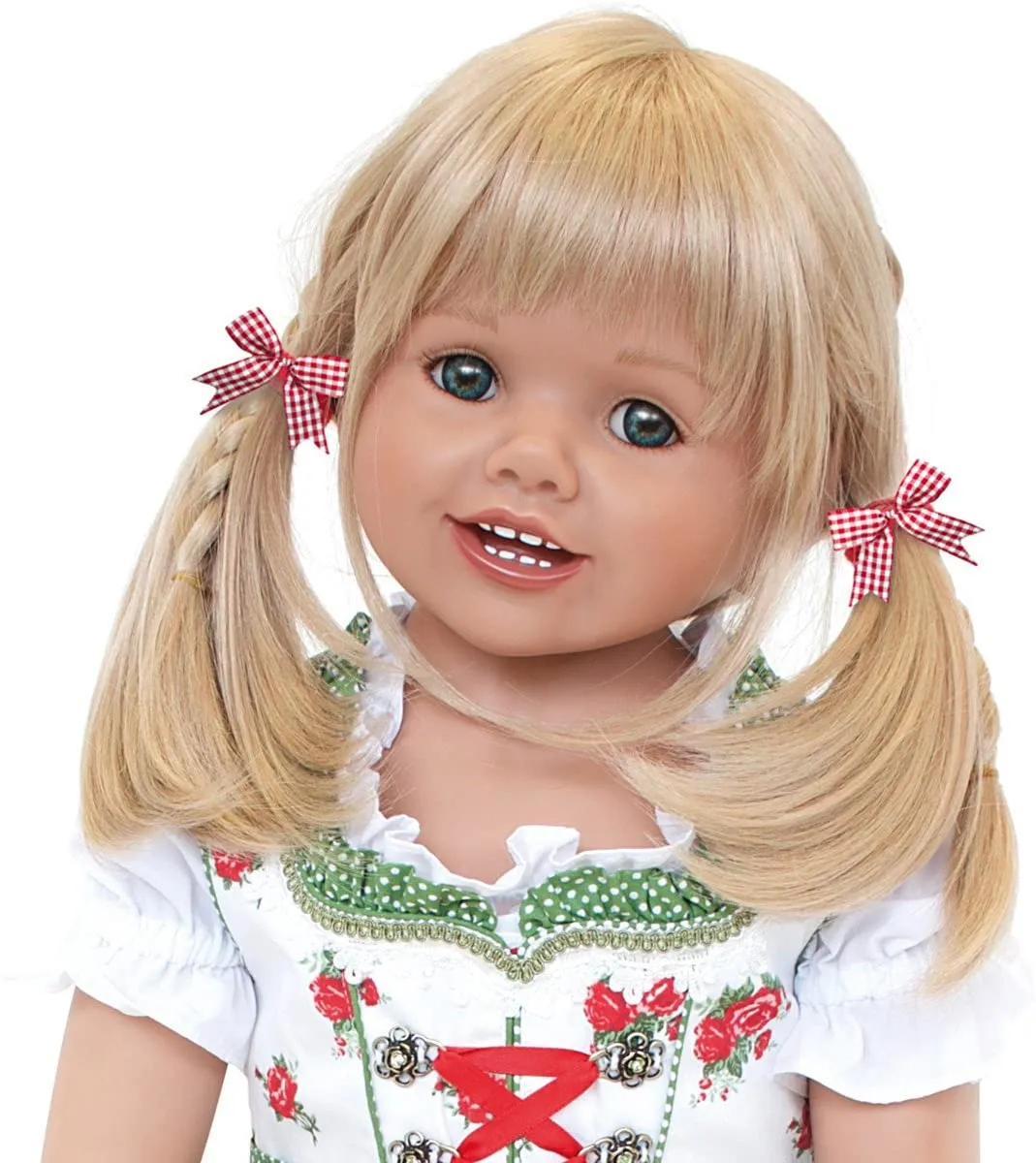 The Ashton-Drake Galleries Louisa Lifelike Child Doll with Authentic Bavarian Costume by Monika Peter-Leicht 31-inches