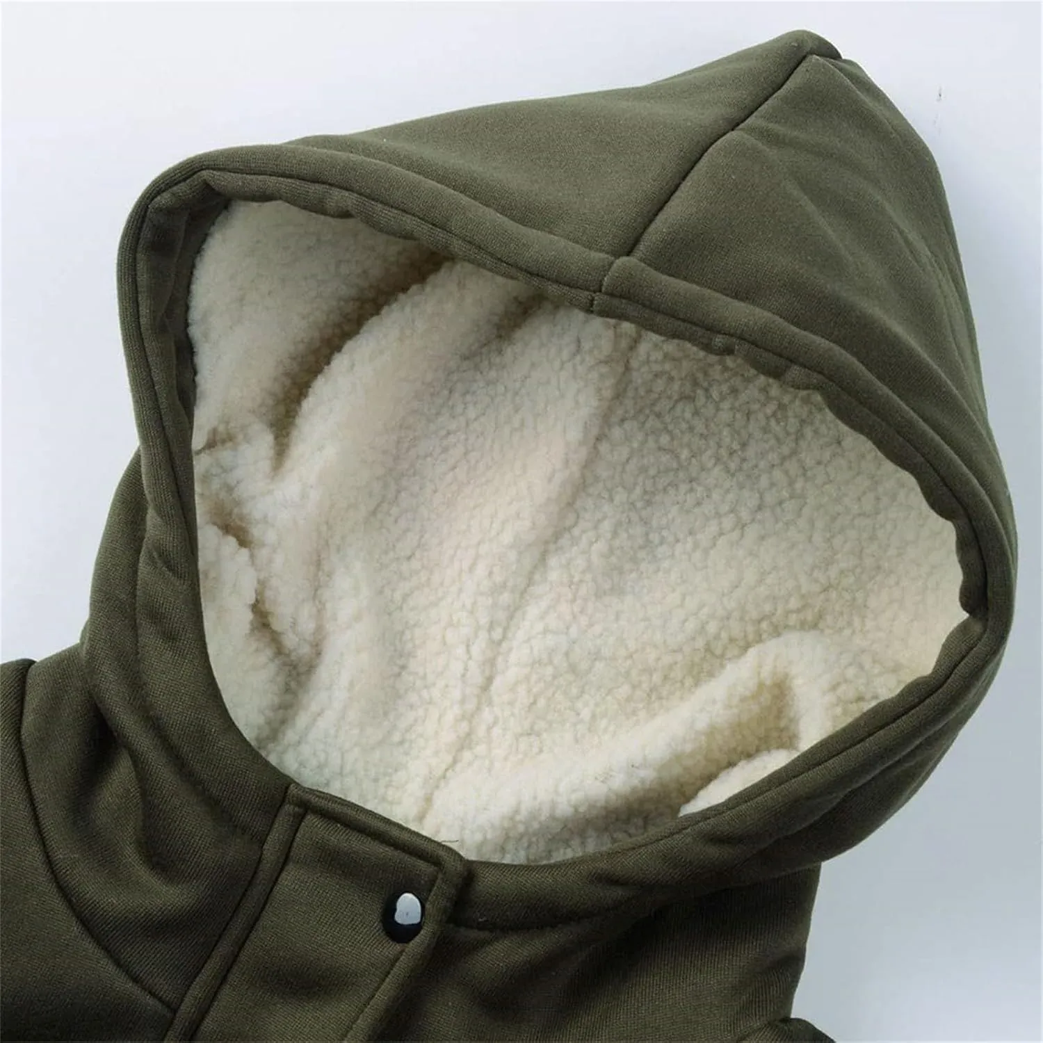 Winter Coats for Women 2024 Fashion Zipper Hooded Jacket Warm Lightweight Fleece Plush Comfy Wool Coats with Pockets
