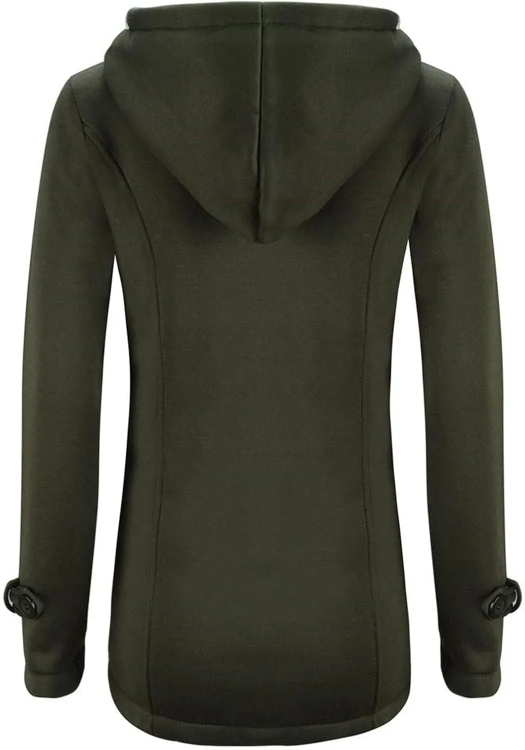 Winter Coats for Women 2024 Fashion Zipper Hooded Jacket Warm Lightweight Fleece Plush Comfy Wool Coats with Pockets
